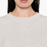 Brunello Cucinelli Cotton Crewneck Sweater - Grey