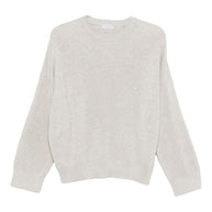 Brunello Cucinelli Cotton Crewneck Sweater - Grey