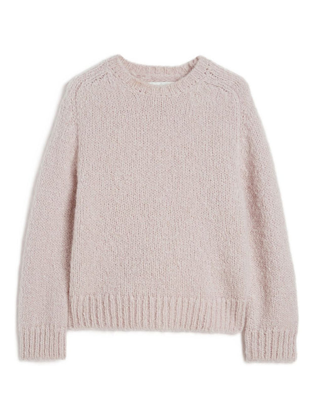 JIL SANDER PLUS Wool Crewneck Sweater - Pink