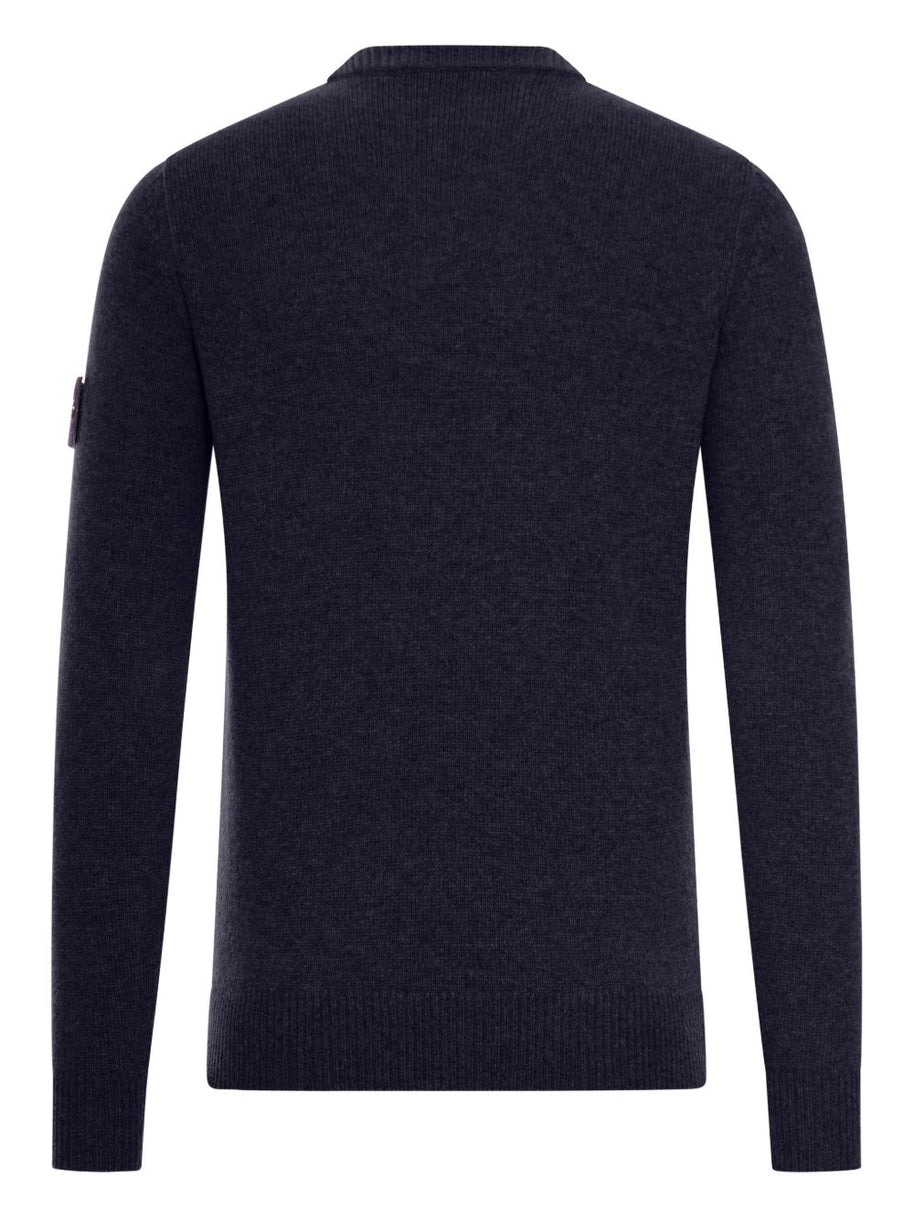 Stone Island Wool Crewneck Sweater - Blue