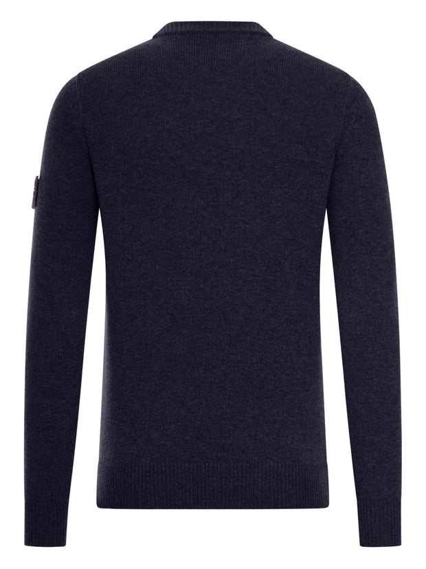 Stone Island Wool Crewneck Sweater - Blue
