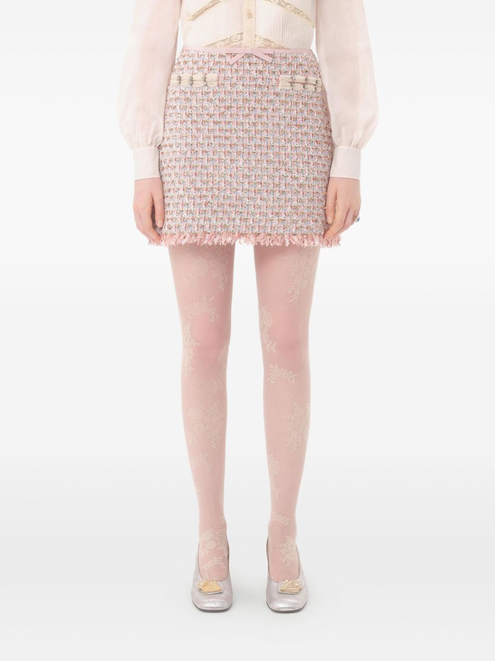 Valentino Tweed Skirt - MultiColour