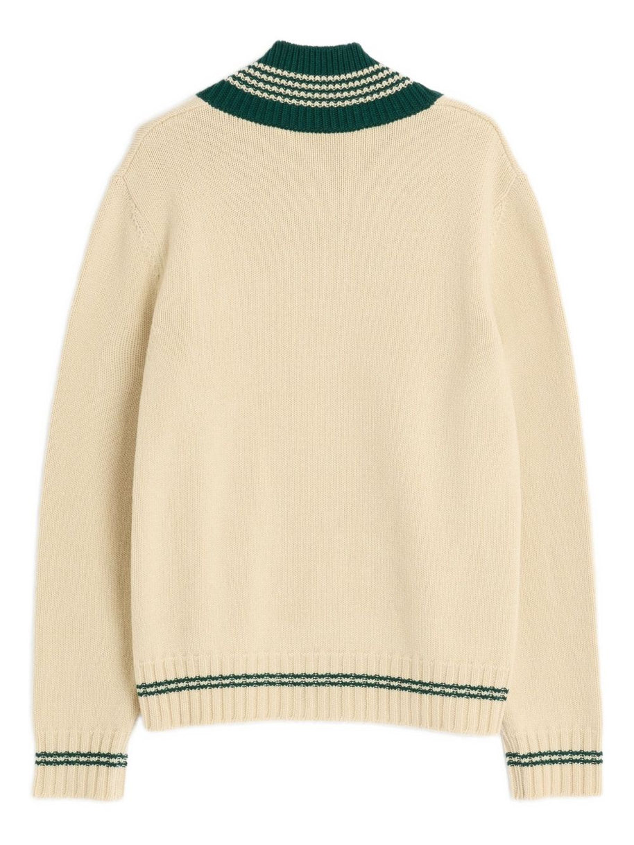 Valentino Le Chien De La Maison Wool Sweater - White