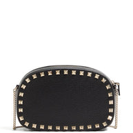 Valentino Garavani Rockstud Leather Mini Bag - Black