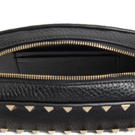 Valentino Garavani Rockstud Leather Mini Bag - Black