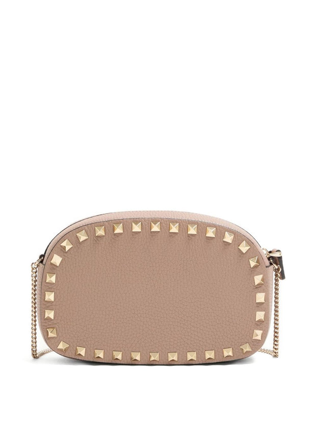 Valentino Garavani Rockstud Leather Mini Bag - Powder