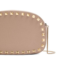 Valentino Garavani Rockstud Leather Mini Bag - Powder