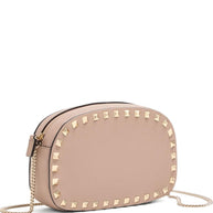 Valentino Garavani Rockstud Leather Mini Bag - Powder