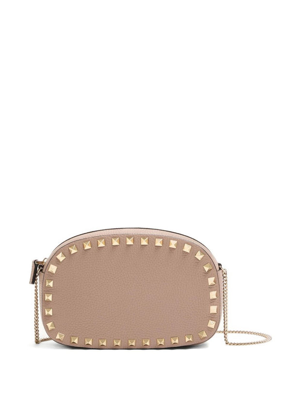 Valentino Garavani Rockstud Leather Mini Bag - Powder
