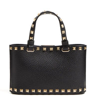 Valentino Garavani Rockstud Leather Mini Bag - Black