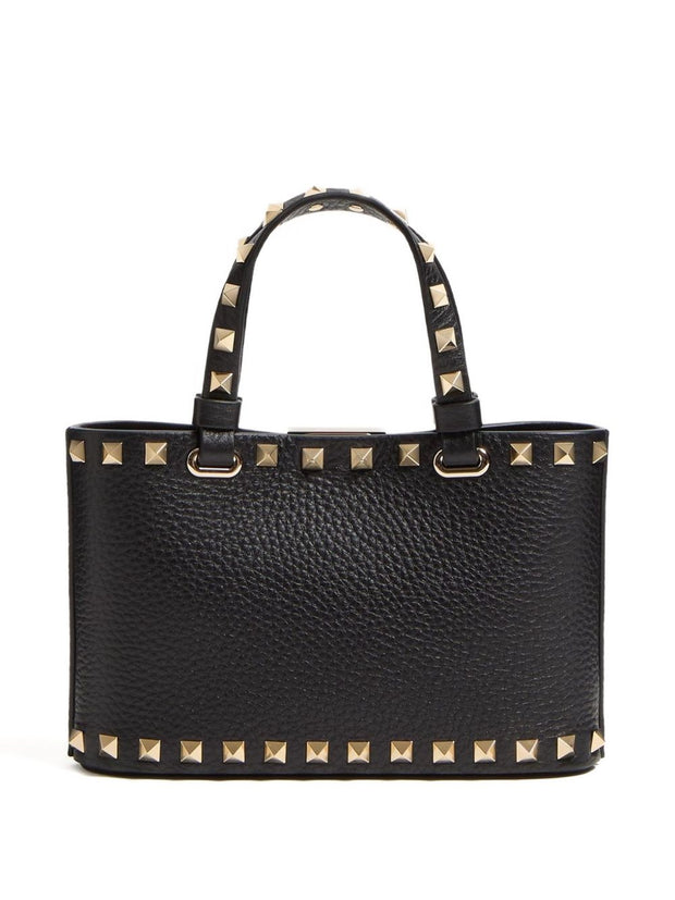 Valentino Garavani Rockstud Leather Mini Bag - Black