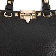 Valentino Garavani Rockstud Leather Mini Bag - Black