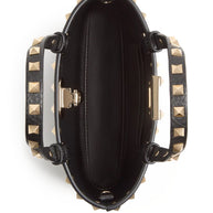 Valentino Garavani Rockstud Leather Mini Bag - Black