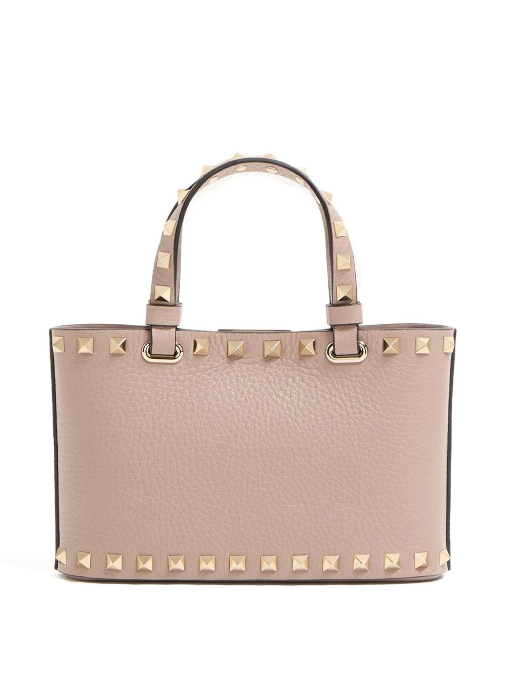 Valentino Garavani Rockstud Leather Mini Bag Powder