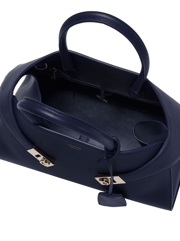 Ferragamo Hug Leather Tote Bag