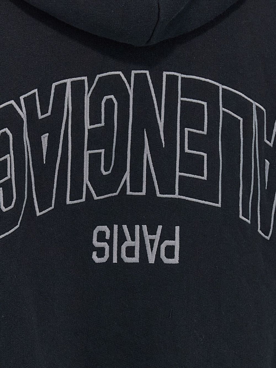 Balenciaga Embroidered Sweatshirt - Black