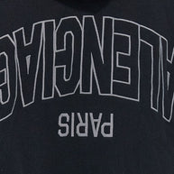 Balenciaga Embroidered Sweatshirt - Black