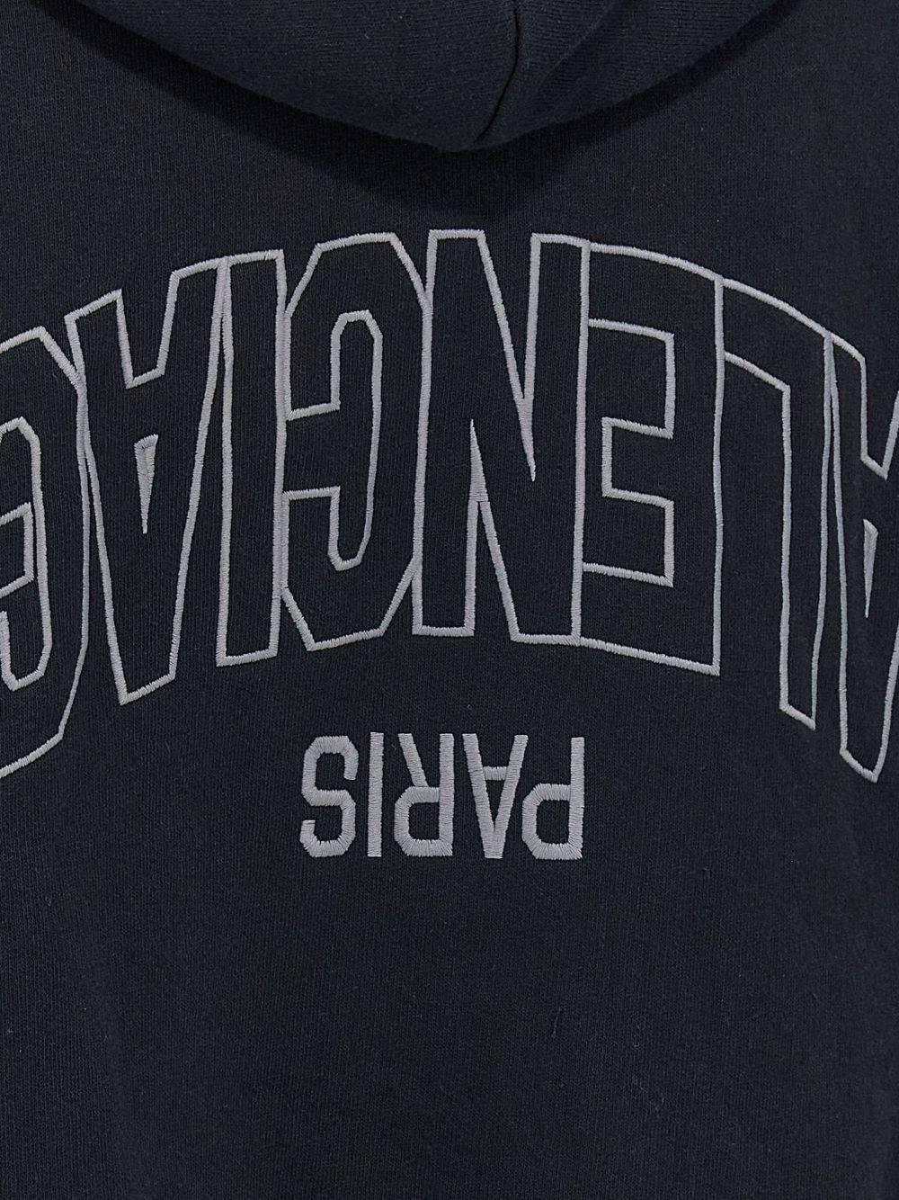 Balenciaga Embroidered Sweatshirt - Black