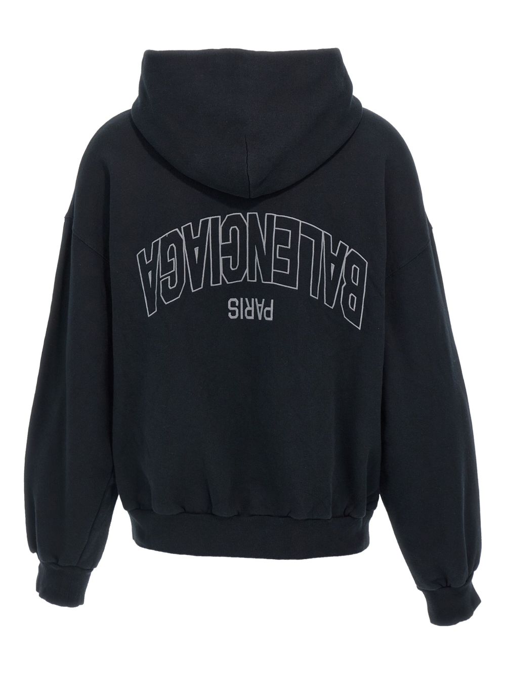 Balenciaga Embroidered Sweatshirt - Black