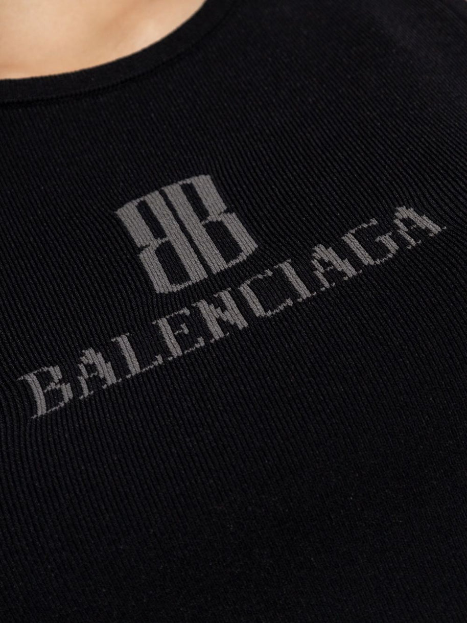 Balenciaga Tank Top - Black