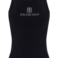 Balenciaga Tank Top - Black