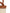 Balmain B-Army Canvas Vanity Case - Leather Brown