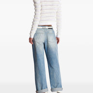 Balmain Tweed Cardigan - White