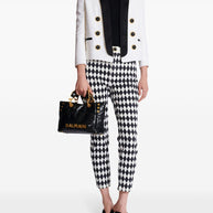 Balmain Leather Shopper Bag - Black
