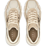 HOGAN PRE Hyperlight Leather Sneakers - Beige