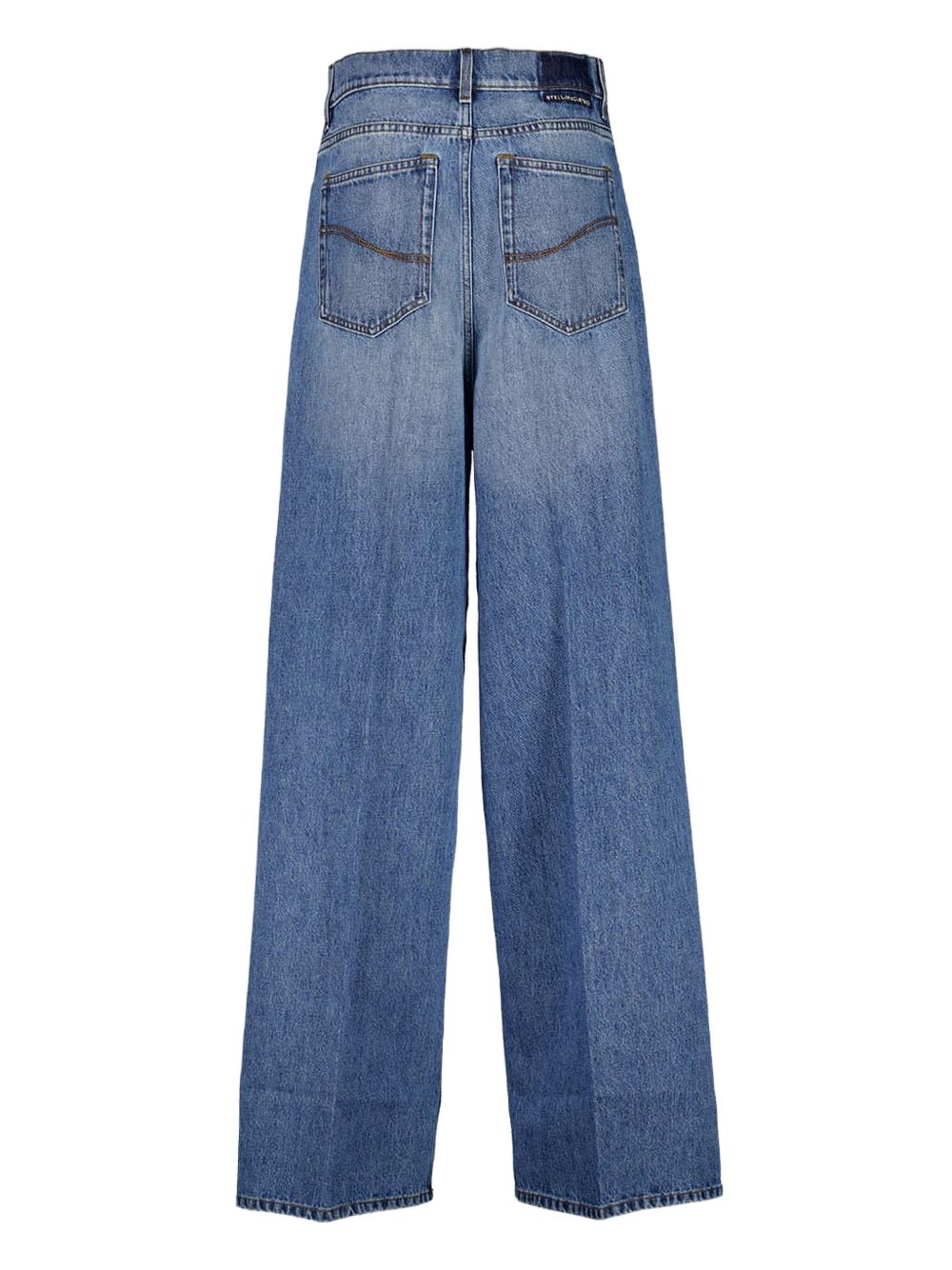 Stella McCartney Wide Leg Denim Jeans Blue