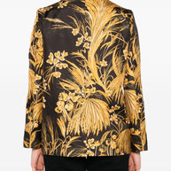 F.R.S . Printed Silk Shirt - Yellow