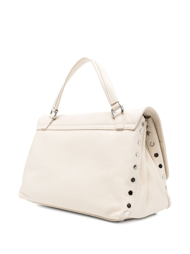 Zanellato Postina Daily Small Leather Handbag - Beige
