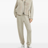 Brunello Cucinelli Cashmere Trousers - Beige