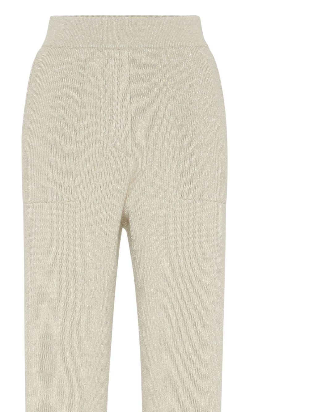 Brunello Cucinelli Cashmere Trousers - Beige