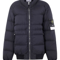 Stone Island Padded Bomber Jacket - Black