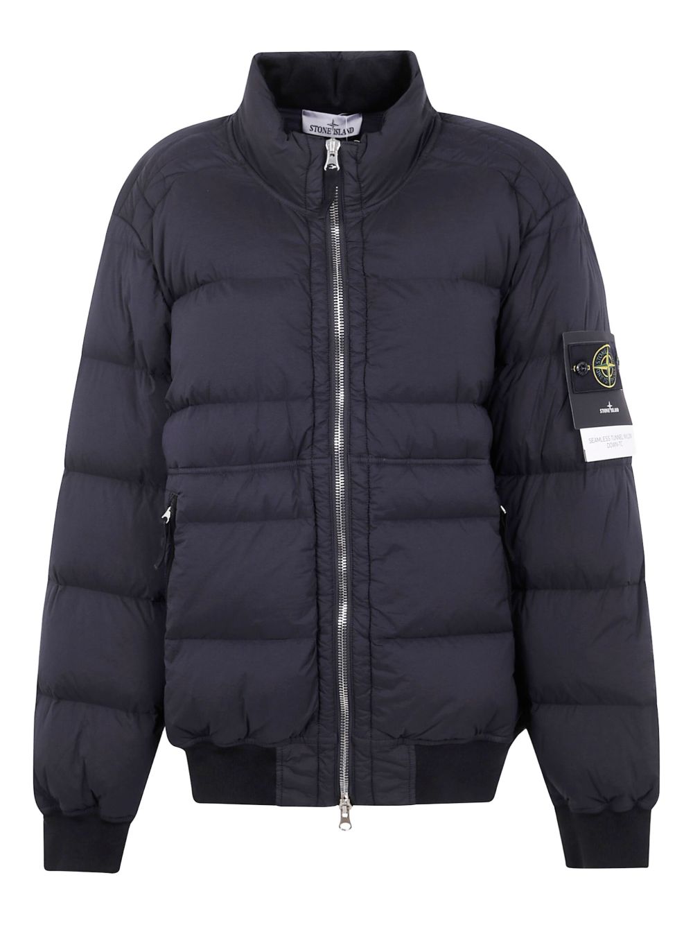 Stone Island Padded Bomber Jacket - Black