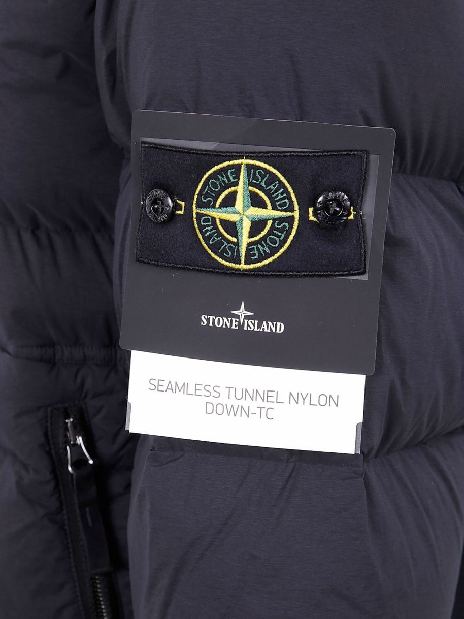 Stone Island Padded Bomber Jacket - Black