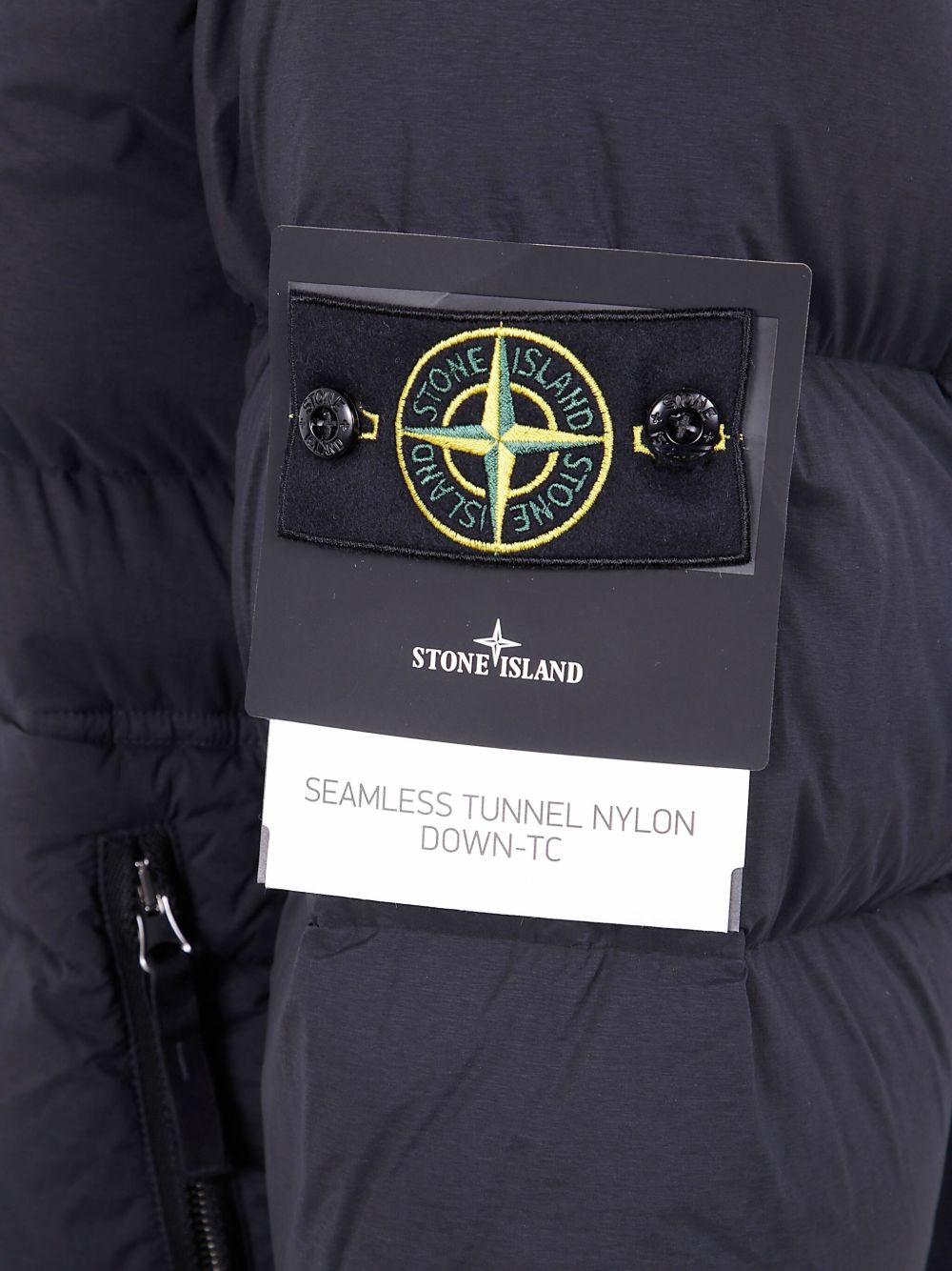 Stone Island Padded Bomber Jacket - Black