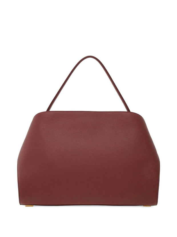 Ferragamo Hug Medium Leather Tote Bag - Brown