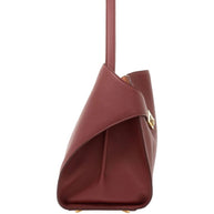 Ferragamo Hug Medium Leather Tote Bag - Brown