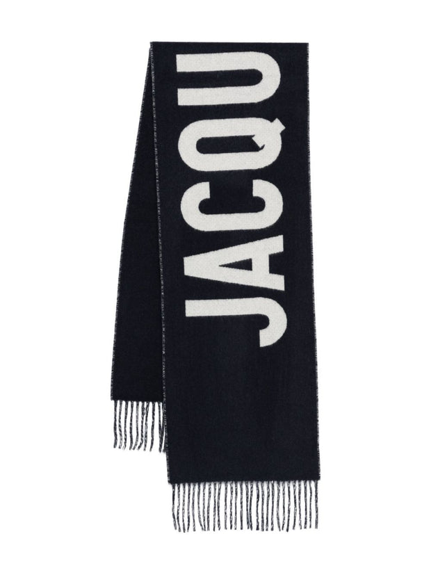 JACQUEMUS L'Echarpe Jacquemus Scarf - Blue