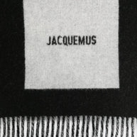 JACQUEMUS L'Echarpe Jacquemus Scarf - Black