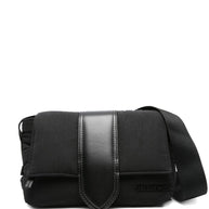JACQUEMUS Le Petit Messenger Crossbody Bag - Black