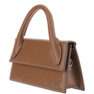 JACQUEMUS Le Chiquito Long Handbag - Leather Brown