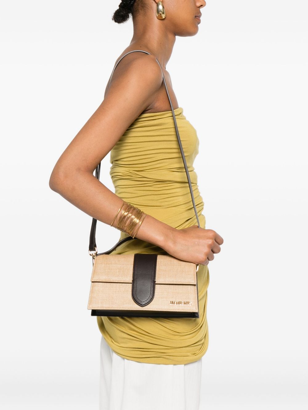 JACQUEMUS Le Grand Bambino Shoulder Bag With Flap