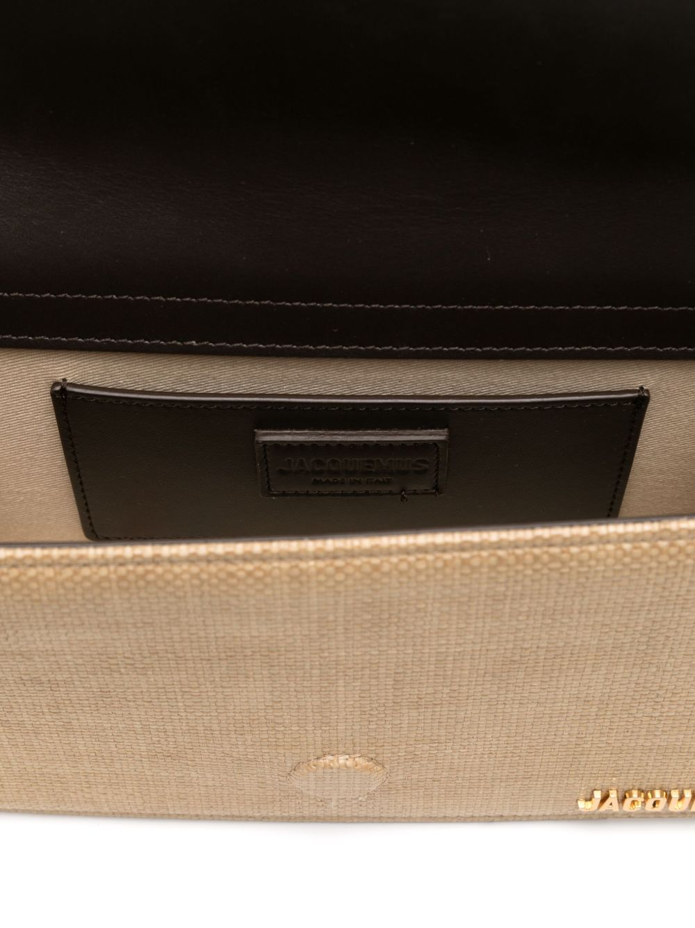 JACQUEMUS Le Grand Bambino Shoulder Bag With Flap