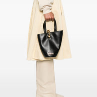 JACQUEMUS Le Petit Bambola Bucket Bag - Black