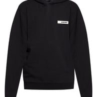 JACQUEMUS Le Hoodie Gros Grain - Black