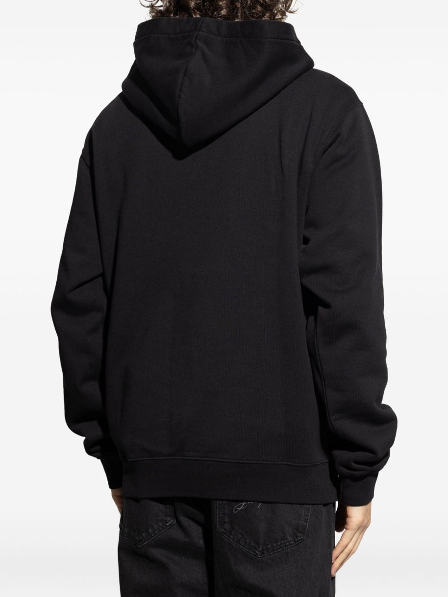 JACQUEMUS Le Hoodie Gros Grain - Black
