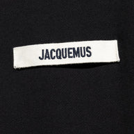 JACQUEMUS Le Hoodie Gros Grain - Black
